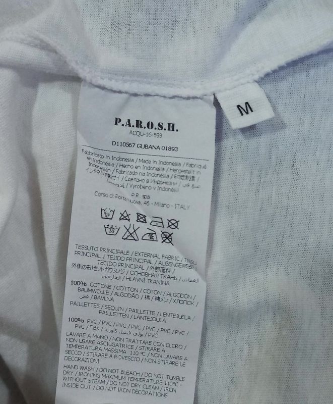 Футболка PAROSH размер M