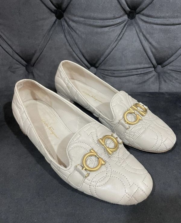 Лоферы salvatore ferragamo размер 36,5