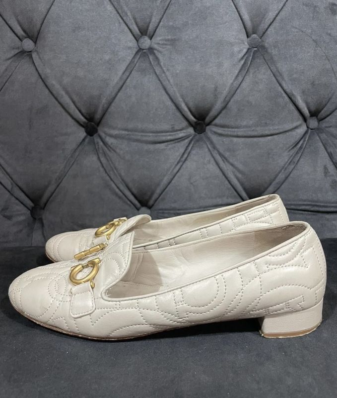 Лоферы salvatore ferragamo размер 36,5