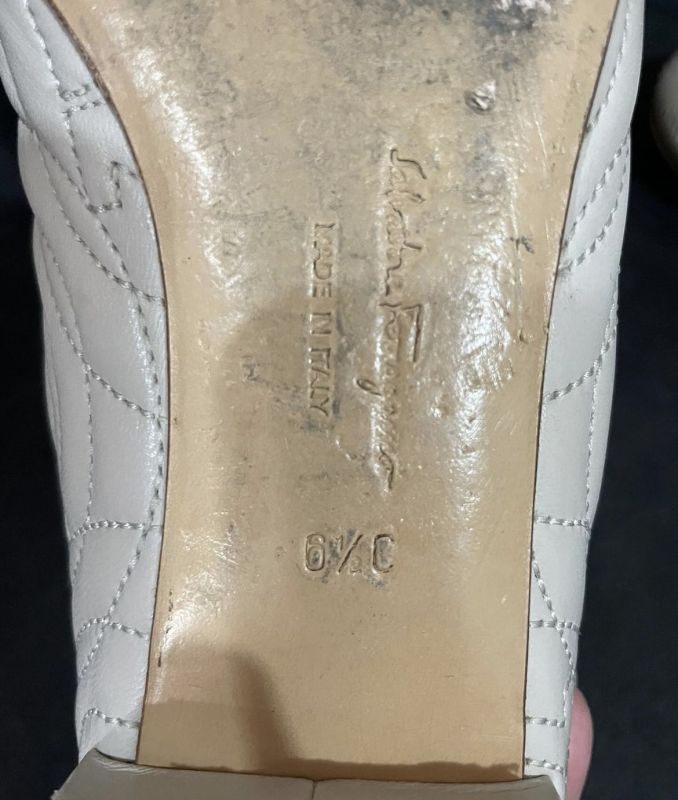 Лоферы salvatore ferragamo размер 36,5