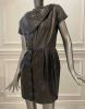 Кожаное платье Halston  Размер 40 