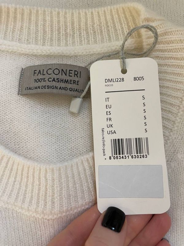 Новый свитер Falconeri кашемир  Размер S 
