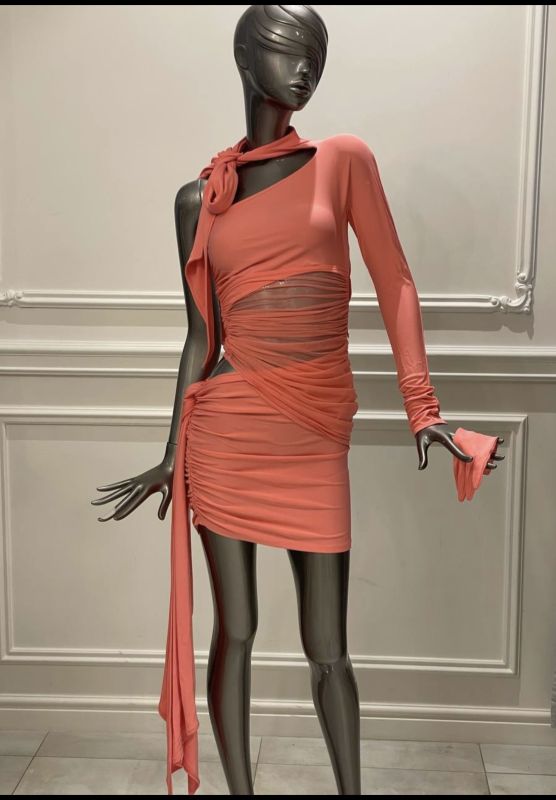 Платье Mugler H&M, размер XS