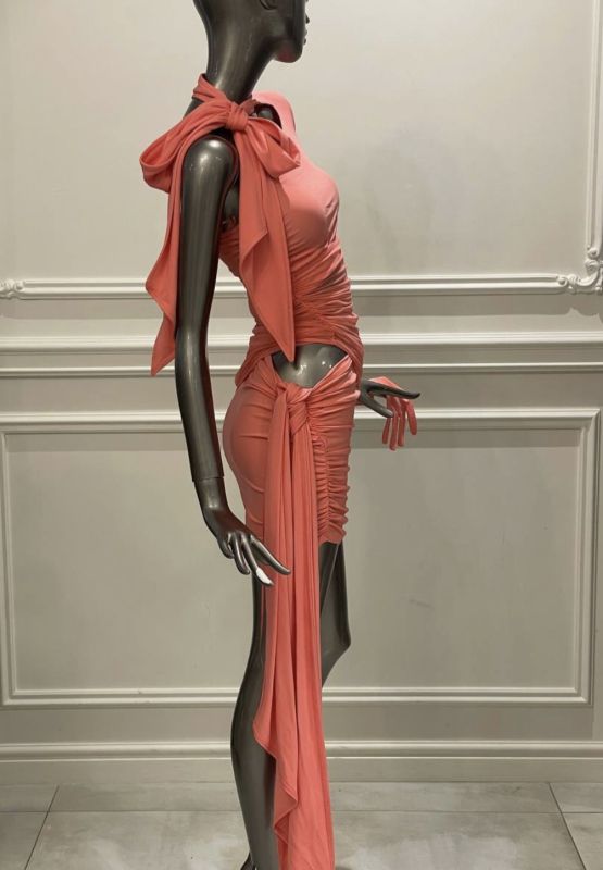 Платье Mugler H&M, размер XS