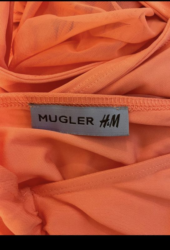 Платье Mugler H&M, размер XS