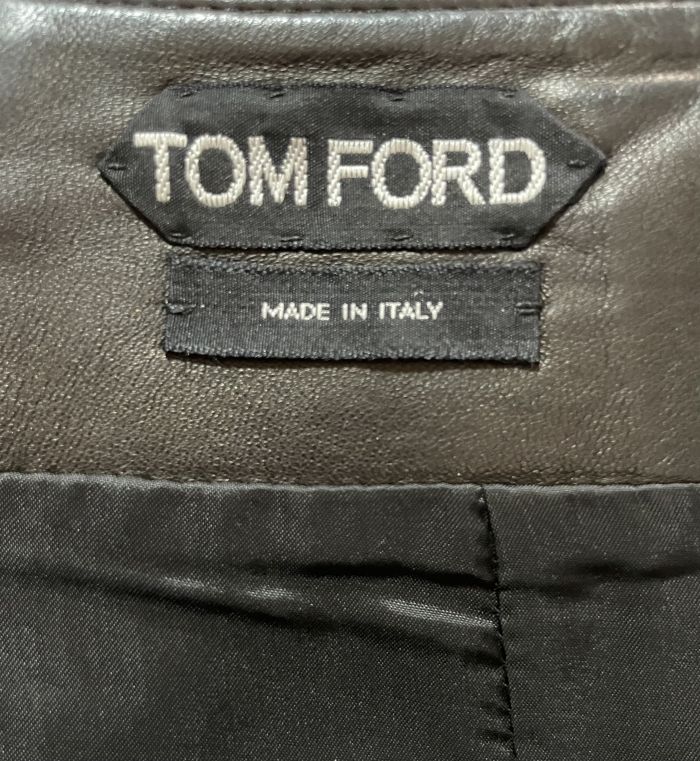 Юбка Tom Ford кожаная размер 42