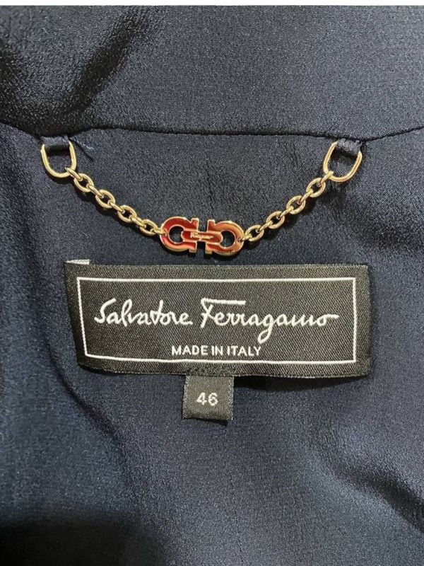 Шёлковый  тренч,Salvatore Ferragamo,размер  46
